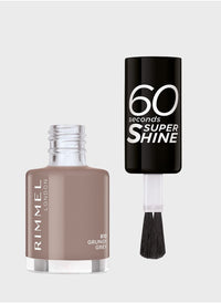 Rimmel 60 Seconds Super Shine – 810 Grungy Grey, 8ml