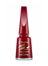 Flormar JL05 Fire Red Jelly Shine Nail Enamel