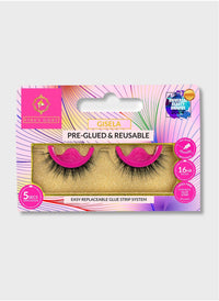 GISELA Pre-Glued Lashes: Luxe Length & Volume