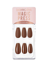 Chocolate Cashmere Magic Press - Quick Luxe Manicure
