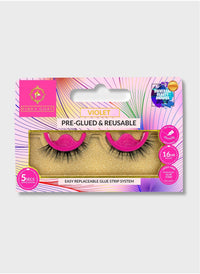 VIOLET Pre-Glued Lashes for Instant Glamour