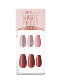 Fresh Rose Magic Press Press-On Nails Kit