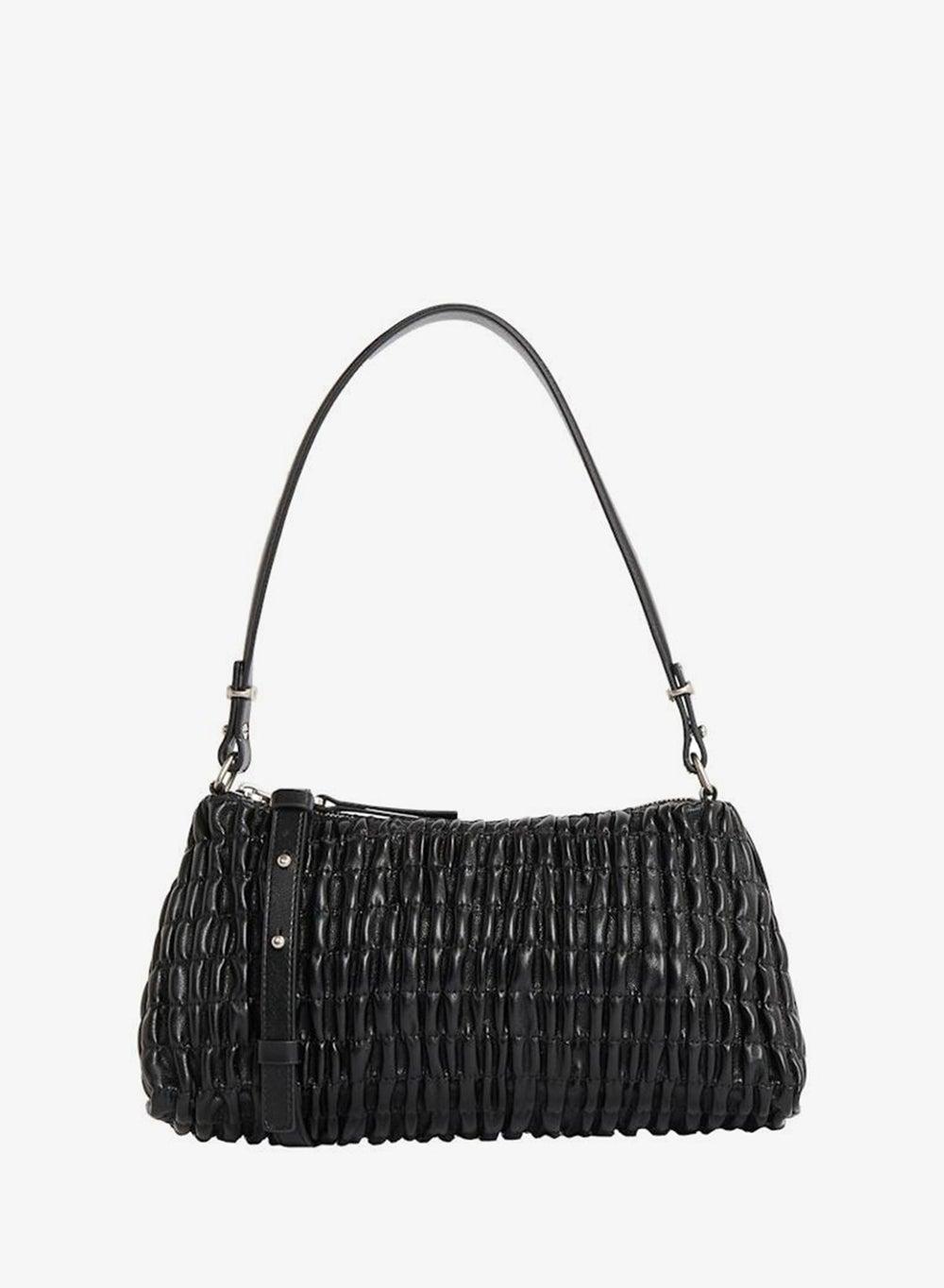 Calvin Klein Jeans Ruched Shoulder Bag - Effortless Elegance - Image 1