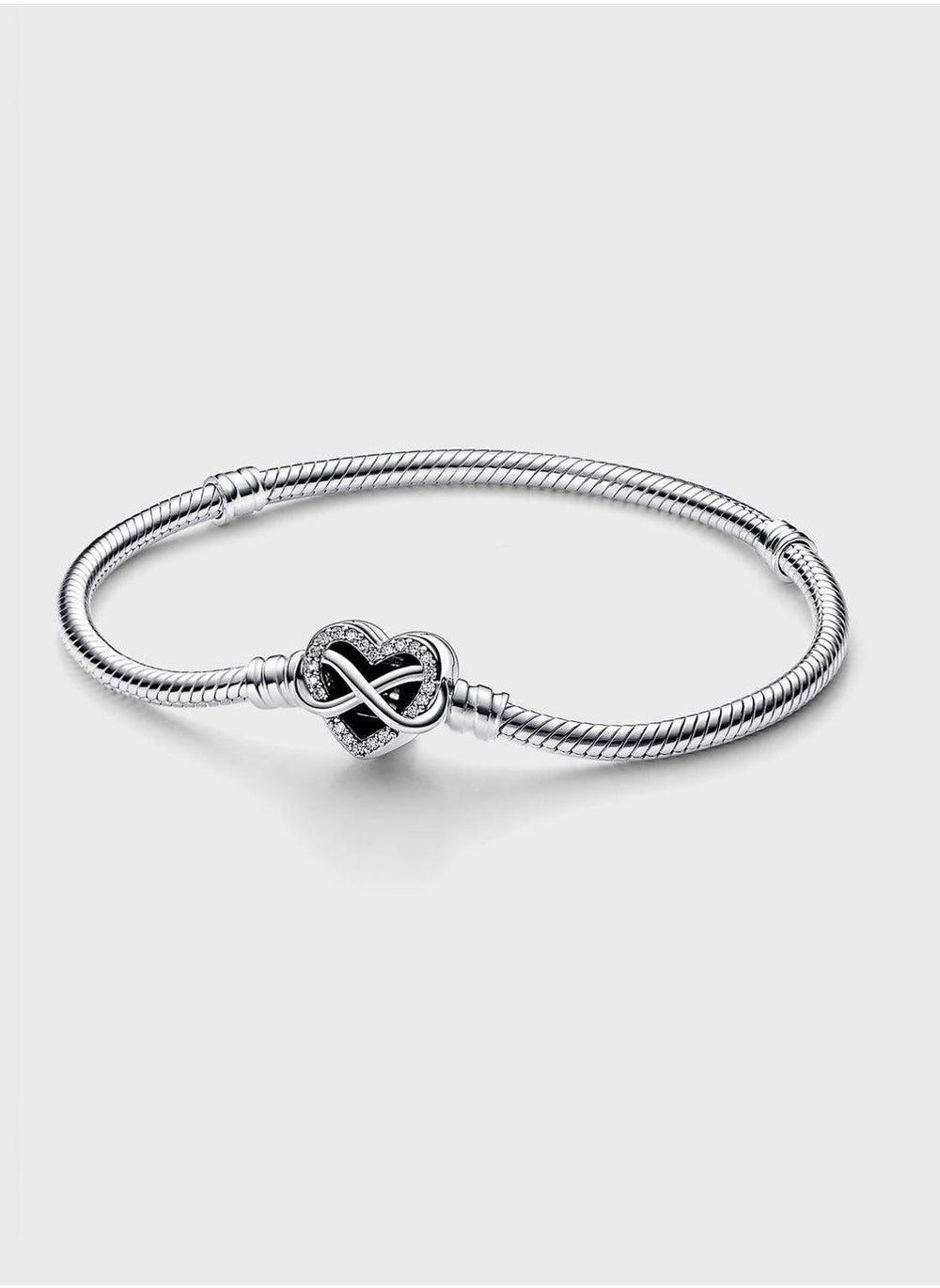 PANDORA Sterling Silver Infinity Heart Bracelet