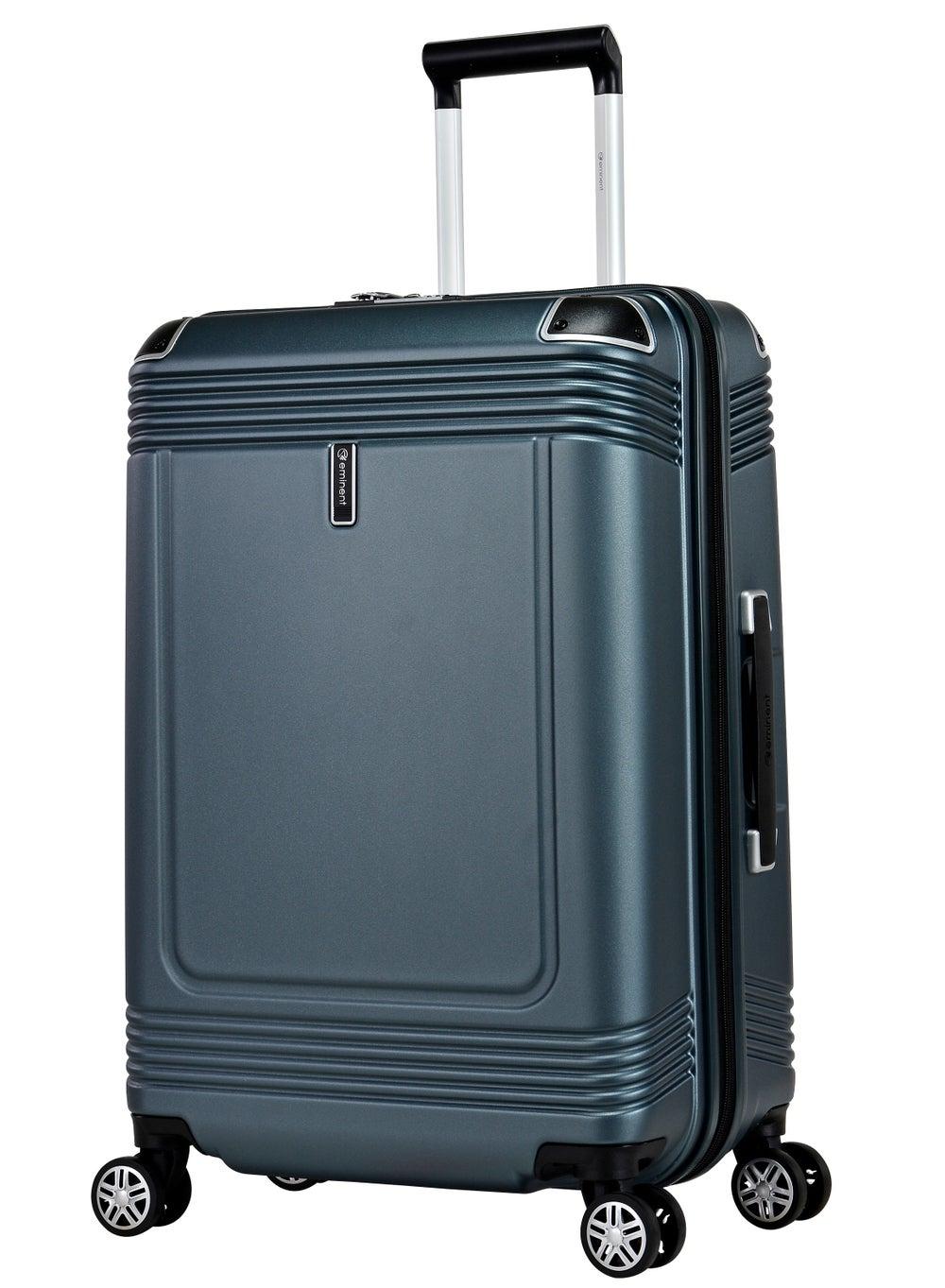 Eminent 28 Graphite Luxury Polycarbonate Spinner Suitcase KK10