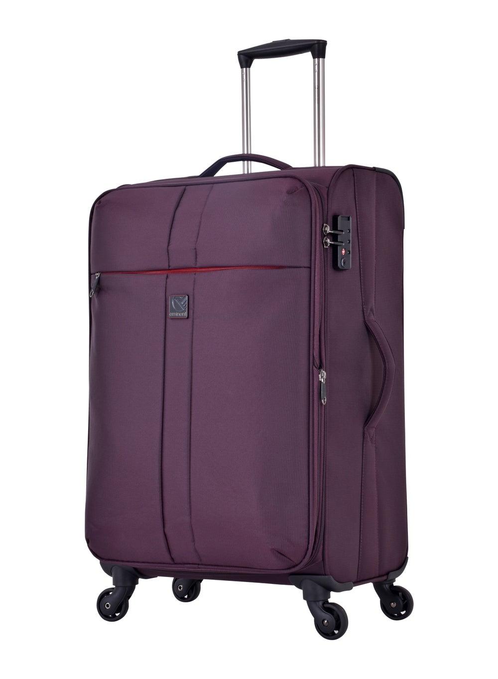 Eminent V6101 Purple Lightweight Expandable Travel Trolley