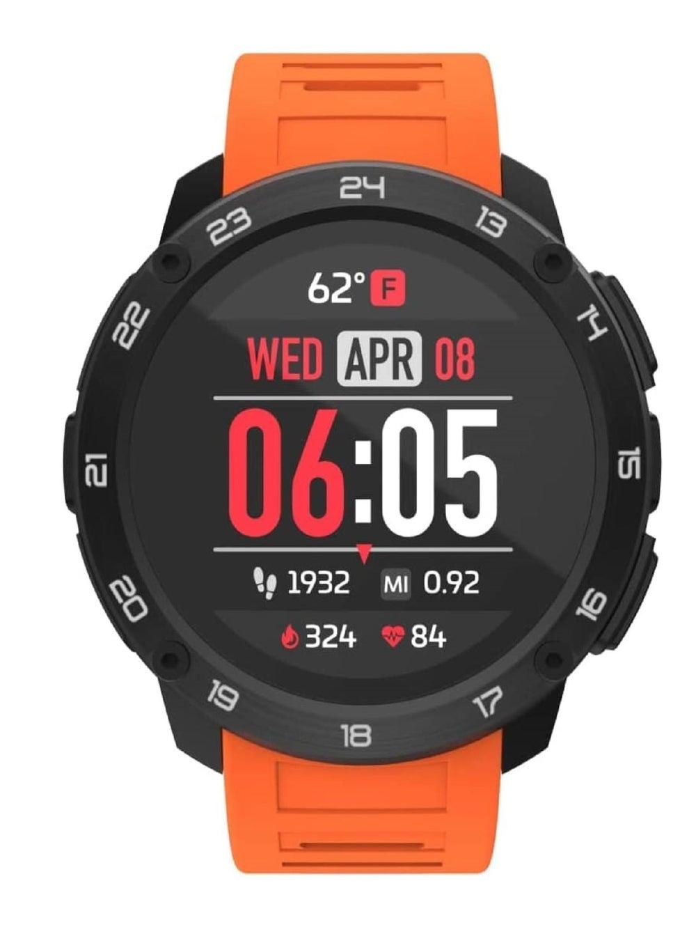 iTouch Explorer 3 Interactive Watch - Black/Orange Silicone