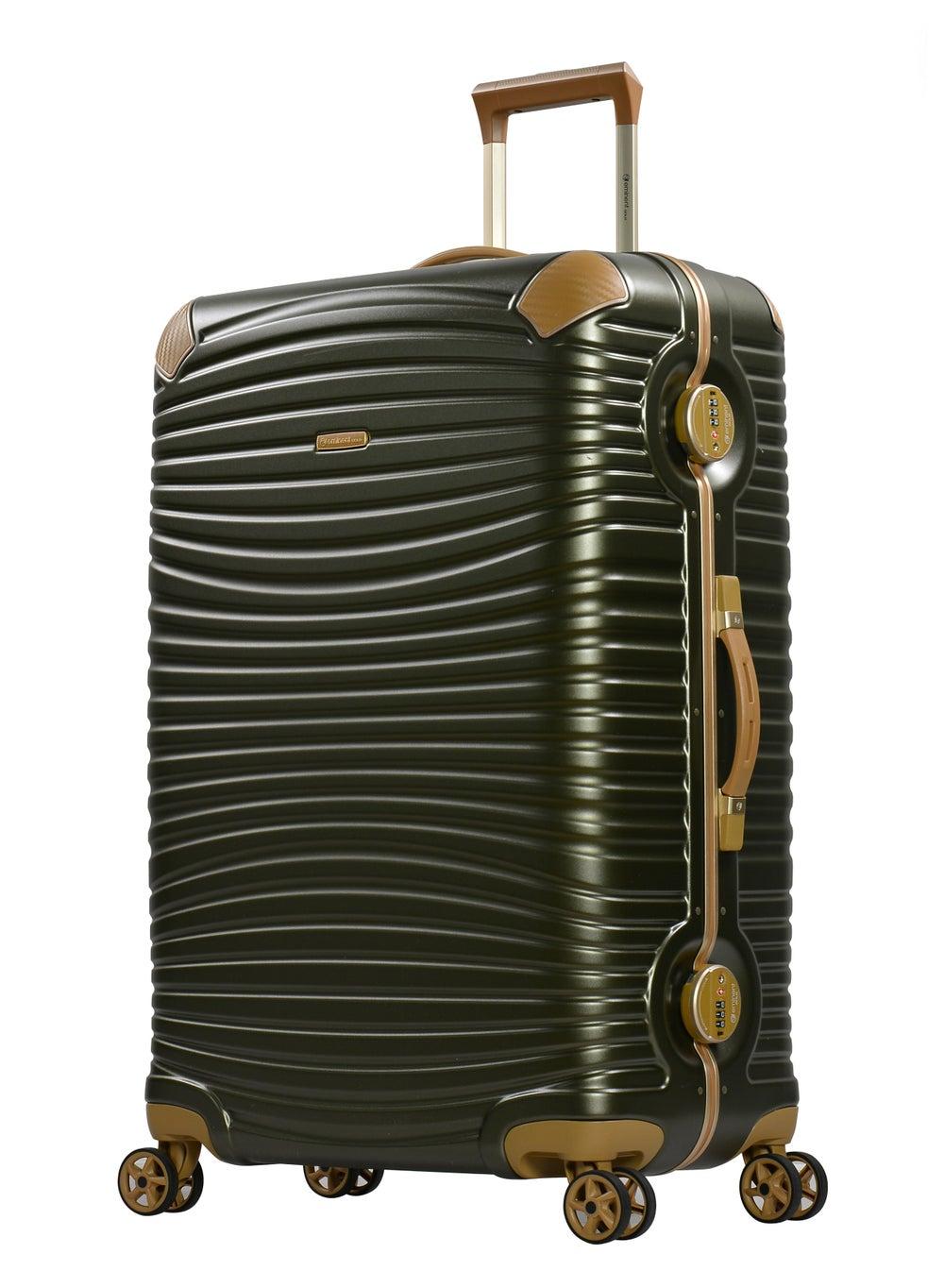 Eminent E9R1 Carry On 20-Inch Dark Olive Zipperless Suitcase