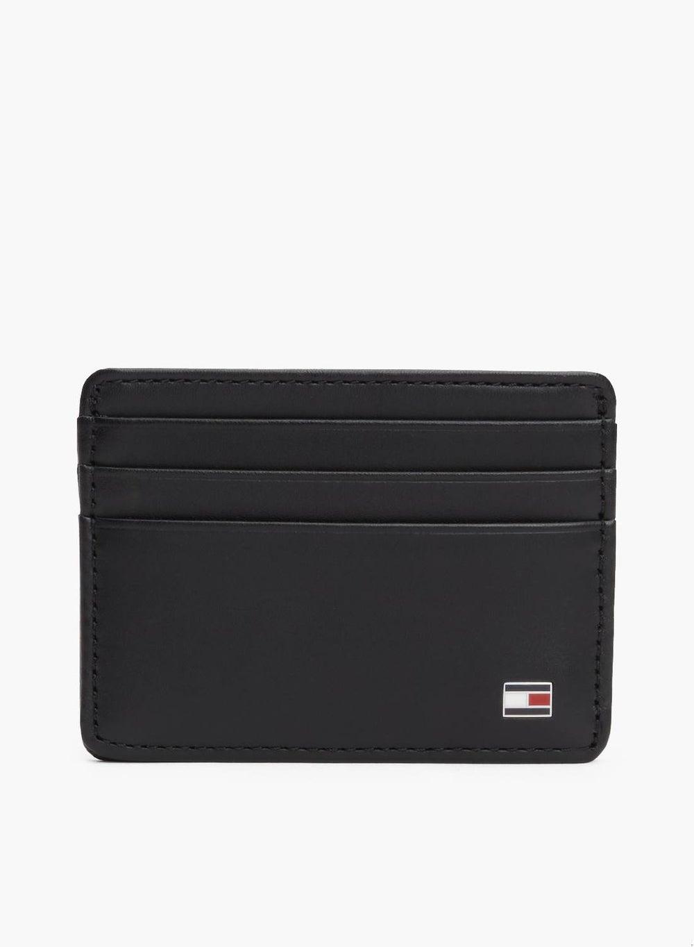 TOMMY HILFIGER Sleek Leather Men's Cardholder