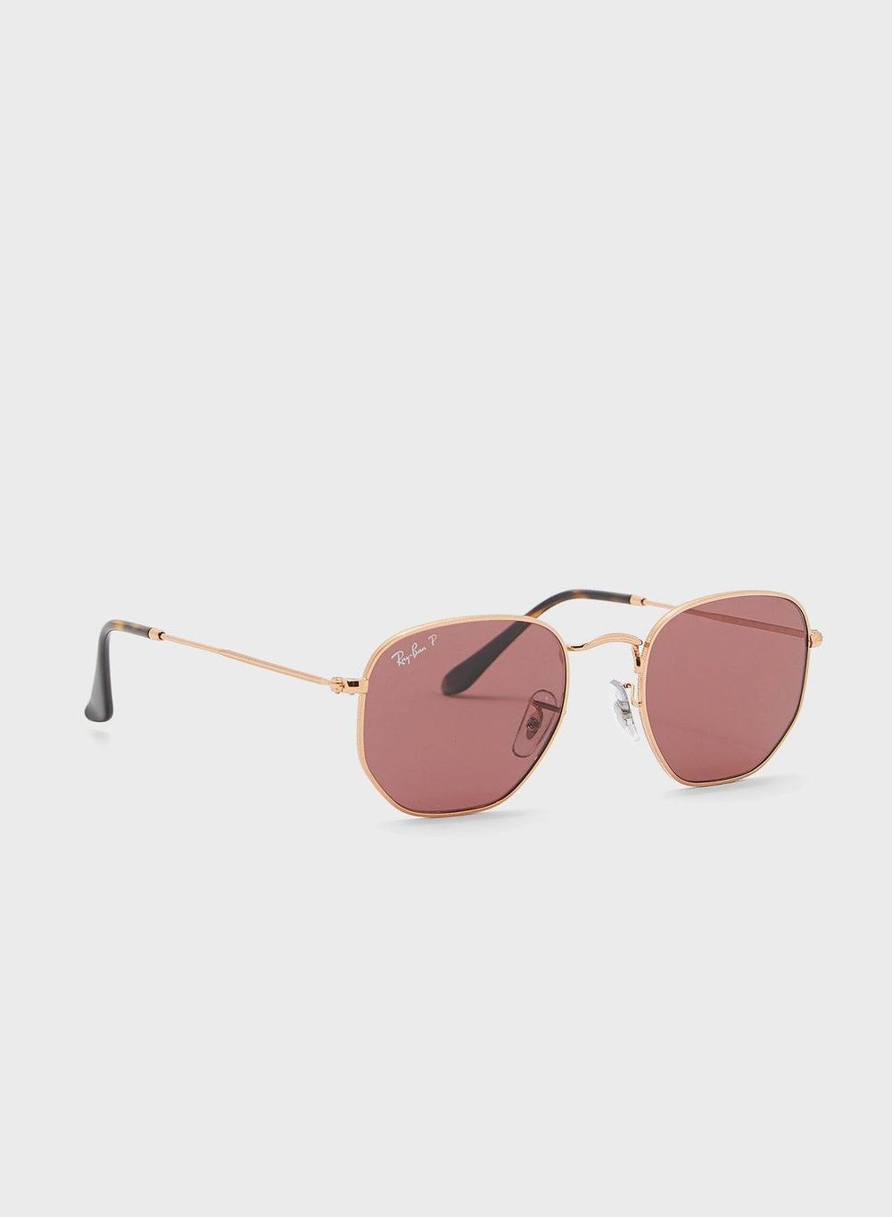 Ray-Ban 0Rb3548N Hexagonal Steel Sunglasses - Elegance Redefined