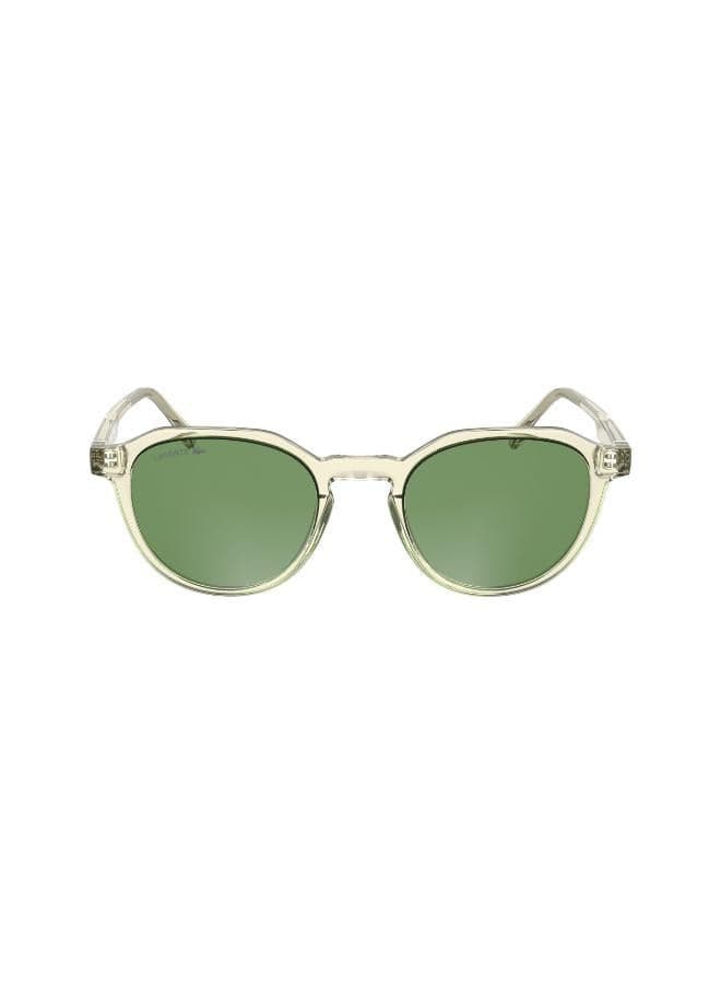 LACOSTE Men's Round Sunglasses: Modern Versatility