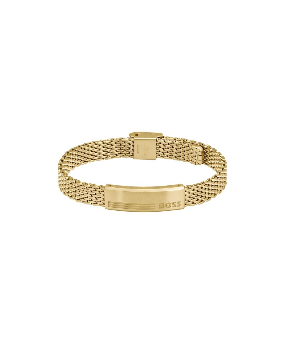 BOSS Alen Gold Bracelet - Elegance for the Modern Man