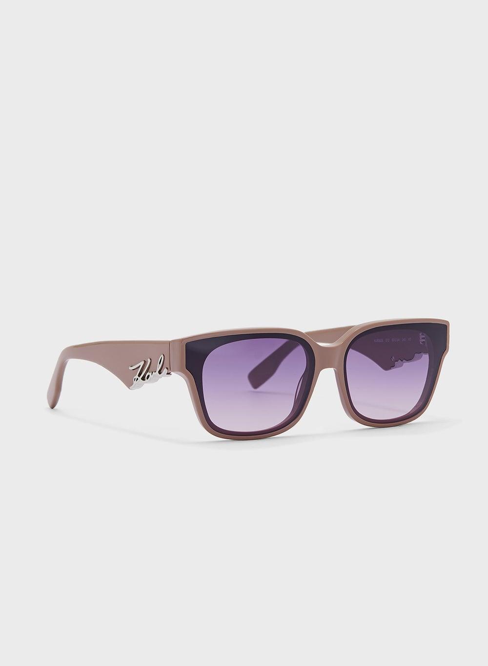 Karl Lagerfeld Women's Chic Modified Rectangle Sunglasses