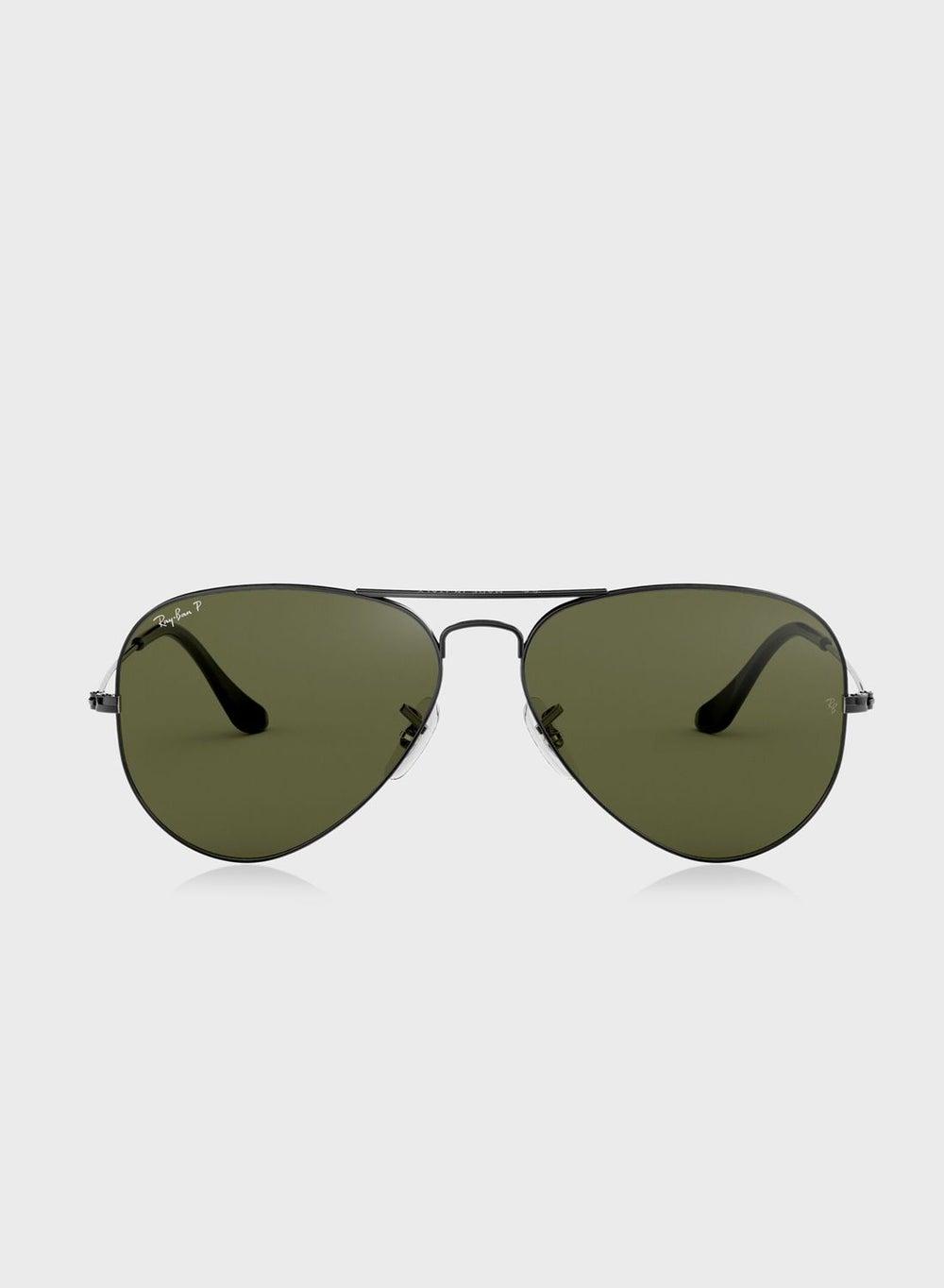 Ray-Ban 0RB3025 Classic Aviator Large Metal Sunglasses
