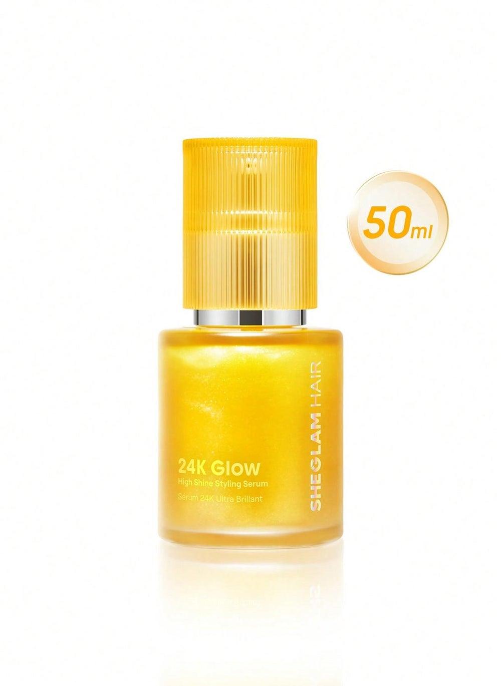 24K Glow High Shine Hair Styling Serum - Image 1