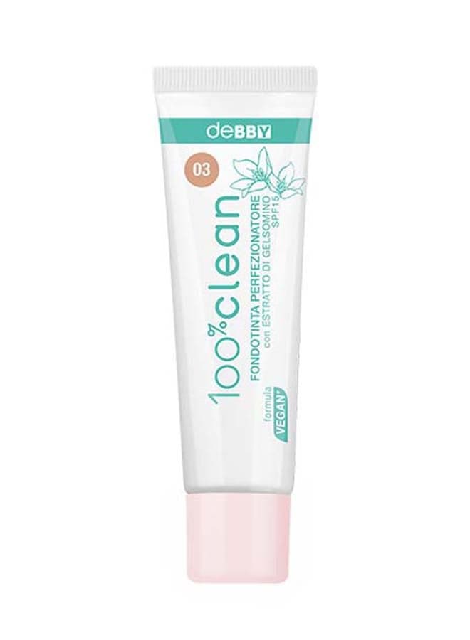 كريم أساس ديبي كلين نيود روز لبشرة مثالية SPF15 - Image 1