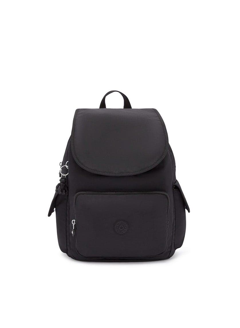 Kipling City Pack Medium Backpack in Elegant Black Noir