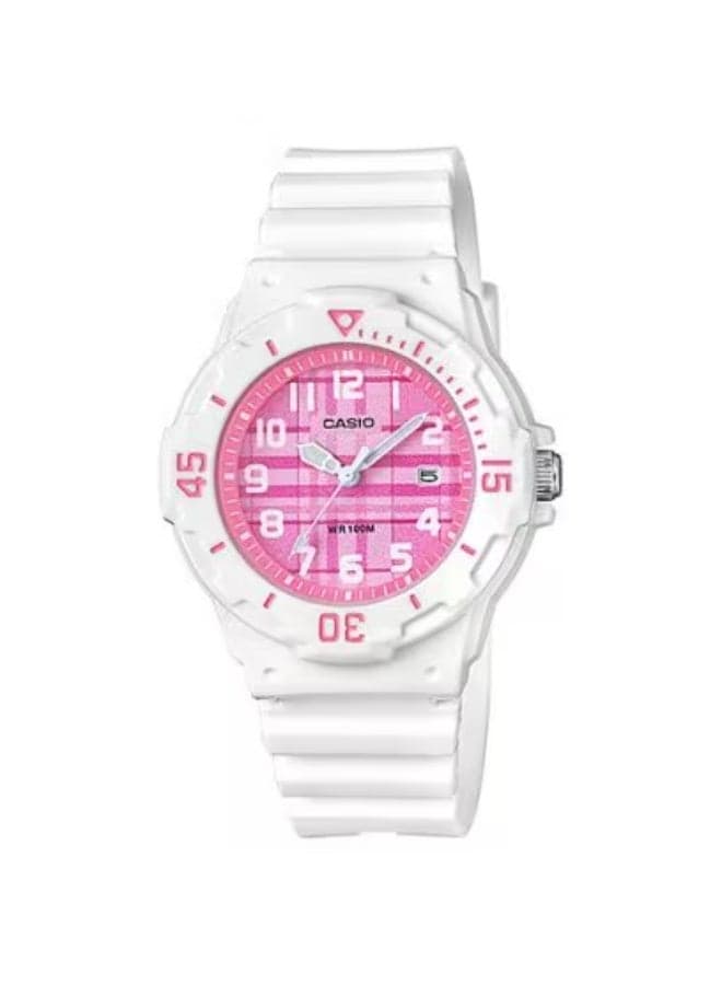 Casio LRW-200H-4C Elegant Pink Dial Women's Watch - 34.2mm