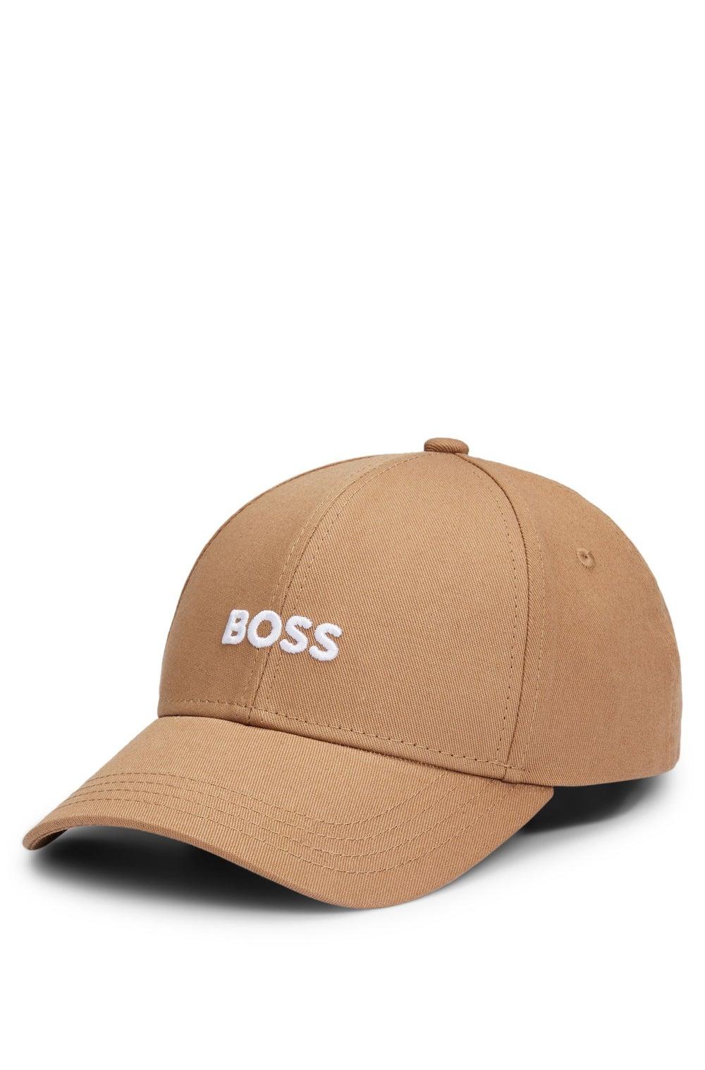 BOSS Men's Embroidered Cotton-Twill Cap