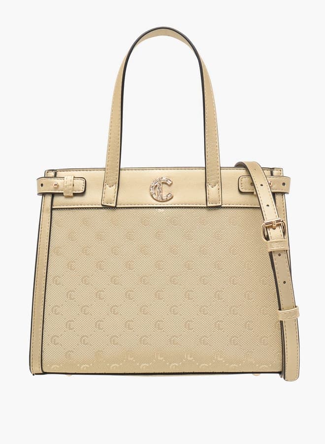MISSY Monogram Textured Tote - Elegance on the Go - Image 1