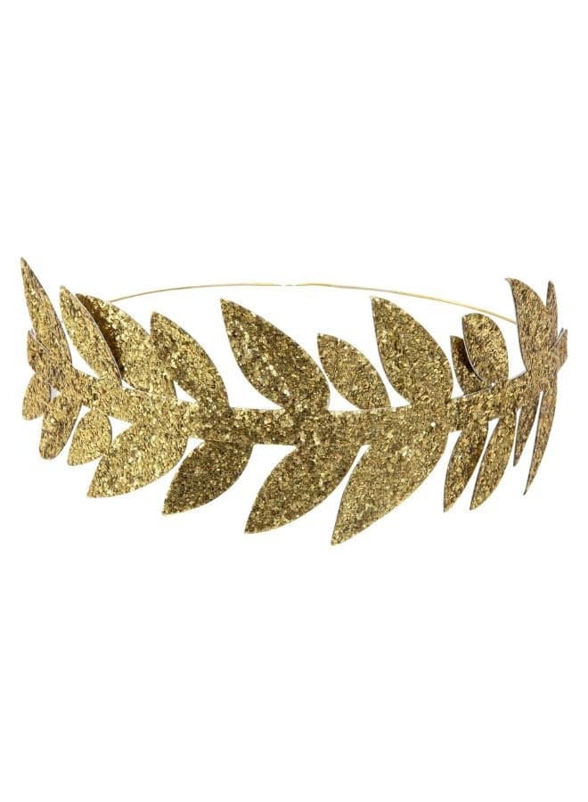 Meri Meri Gold Leaf Elegance Party Crowns - Pack of 8 - Image 1