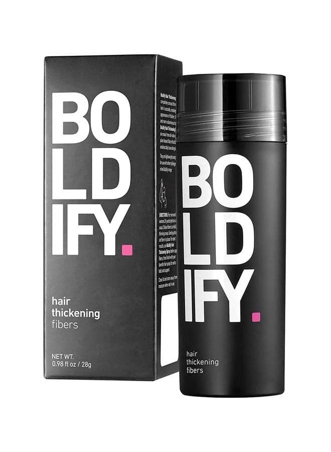 Dark Brown Boldify Hair Thickening Fibers 28g - Image 1