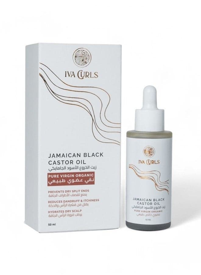 Iva Curls Premium Jamaican Black Castor Seed Oil 50ml