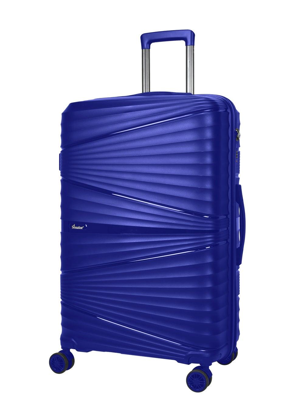 SENATOR KH1005 Blue Medium Check-In Suitcase: Premium & Secure