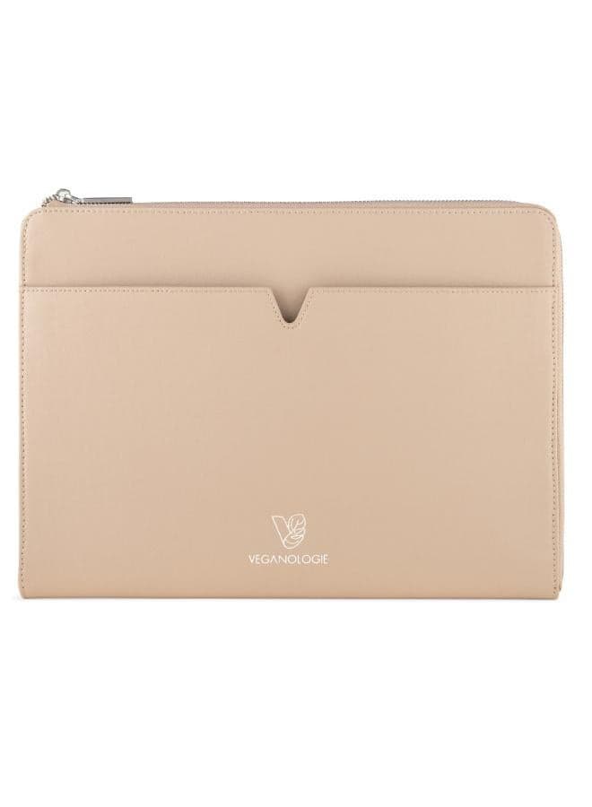 Veganologie Eden 16" Pink Apple Leather Laptop Sleeve - Eco Chic