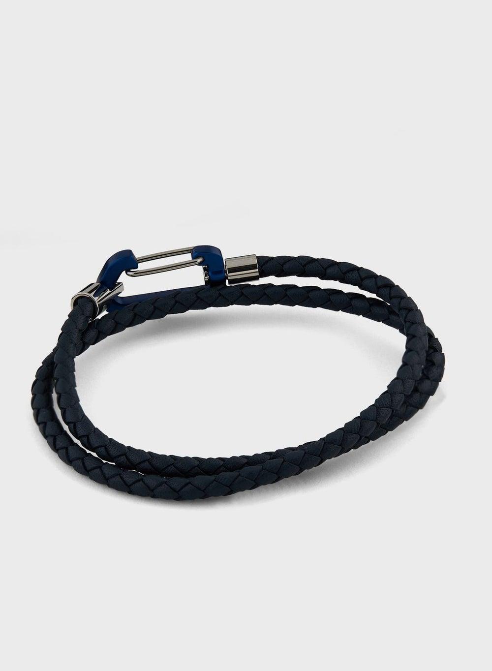 LACOSTE Leather Matt Bracelet for Stylish Men