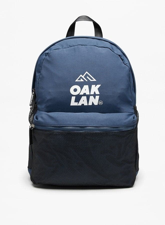 Oaklan by Shoexpress Logo Backpack for Men - Versatile & Stylish - Image 1