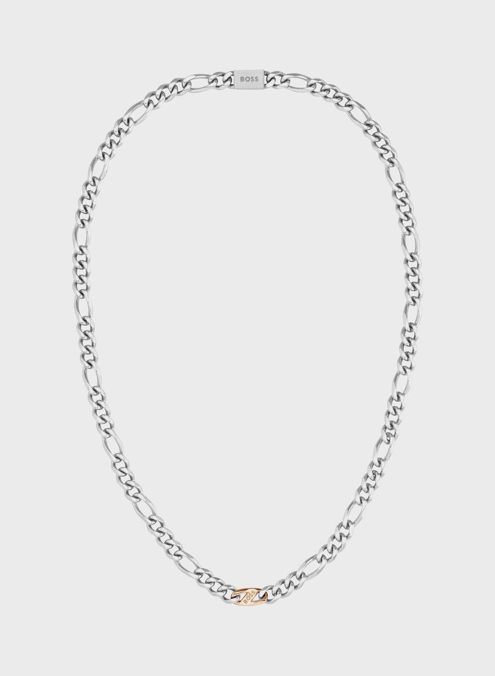 BOSS Rian Men's Elegant Stainless Steel Necklace