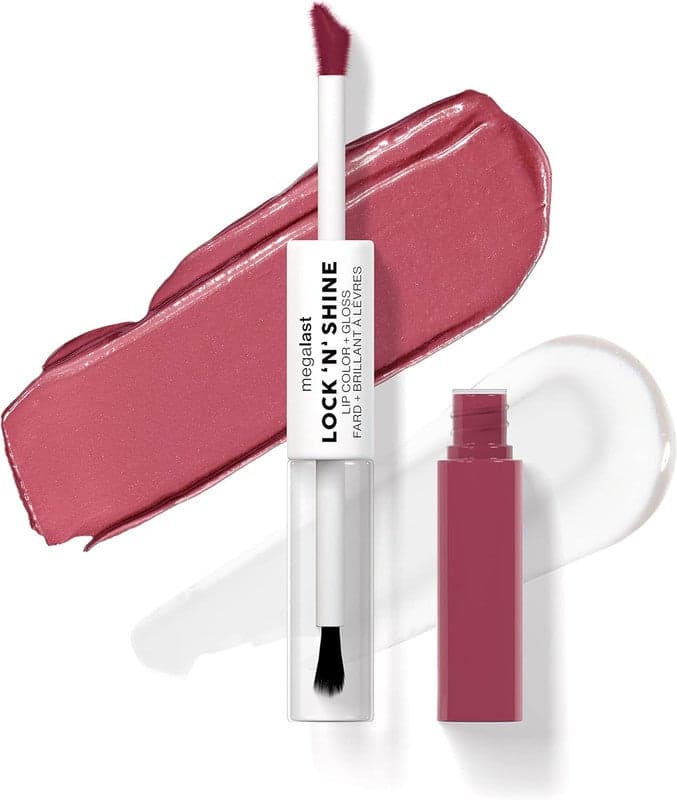 Wet N Wild Megalast Pinky Promise - Dual-End Lip Shine - Image 1