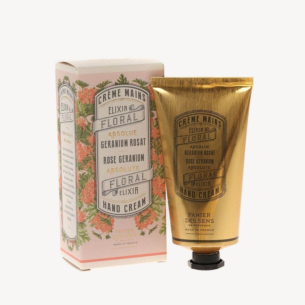 Geranium Rosat Luxury Hand Cream 75ml - Nourish & Protect - Image 1