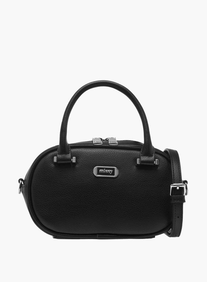 MISSY Textured Elegance Tote Bag with Adjustable Strap - Image 1