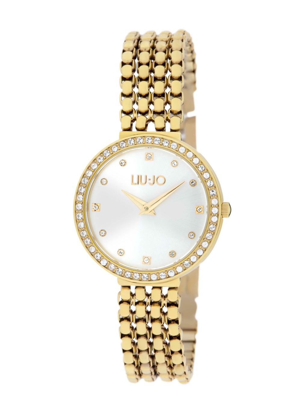 Liu Jo TLJ2198 Chains Clear Gold Timepiece for Women