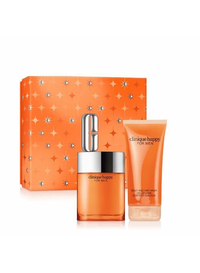 Clinique Happy for Him: Luxury Cologne and Wash Set