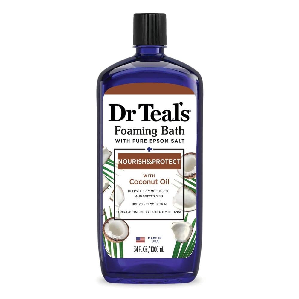 Dr Teal's Coconut Oil Enriched Foaming Bath 1000ml - Image 1