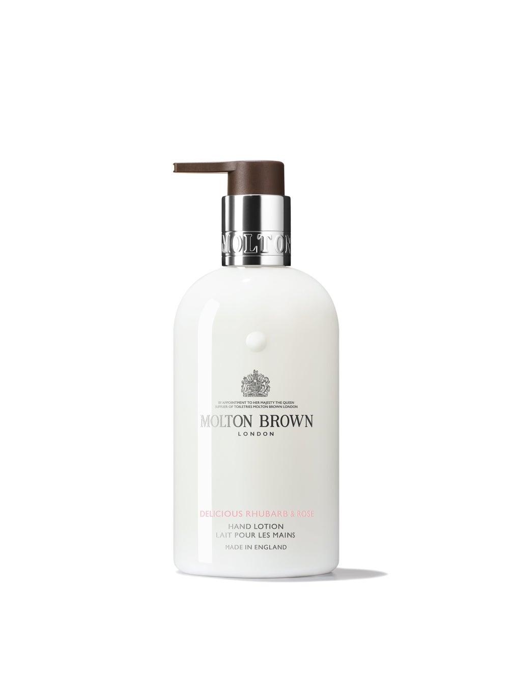 Delicious Rhubarb & Rose Hand Lotion 300ml - Luxurious Hydration - Image 1