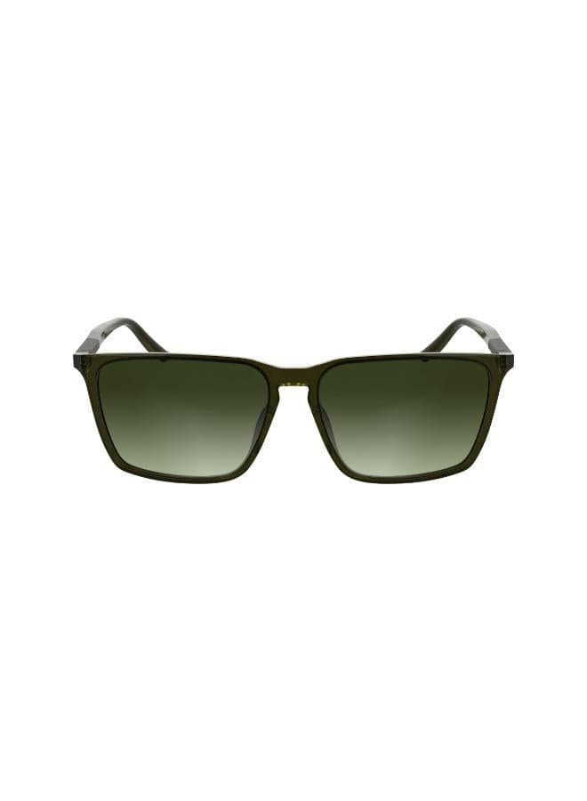 CALVIN KLEIN Eco-Elegance Men's Rectangle Sunglasses
