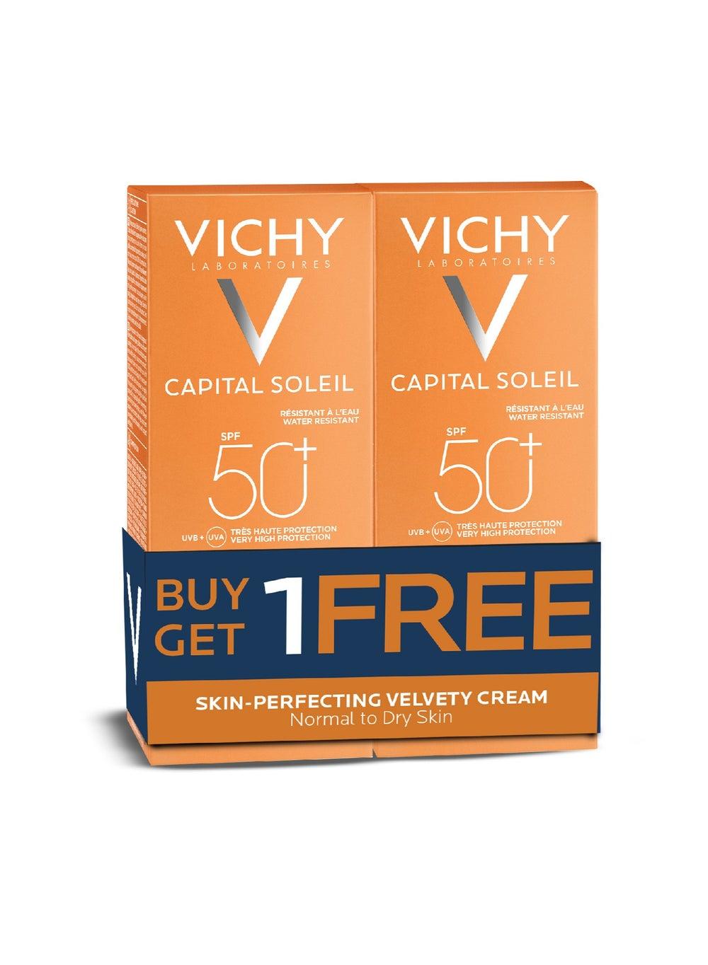 كريم الشمس فيشي كابيتال سوليل SPF 50 - ترطيب ووقاية - Image 1