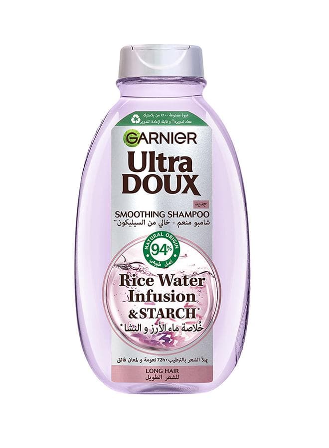 Garnier Ultra Doux Rice Water Shine Shampoo 600Ml