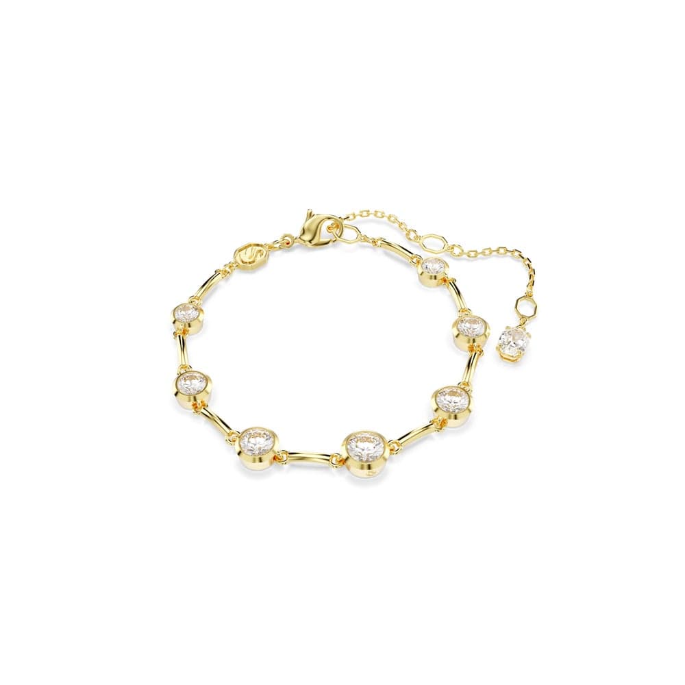 SWAROVSKI Imber:Space Out Gold-Tone Zirconia Bracelet