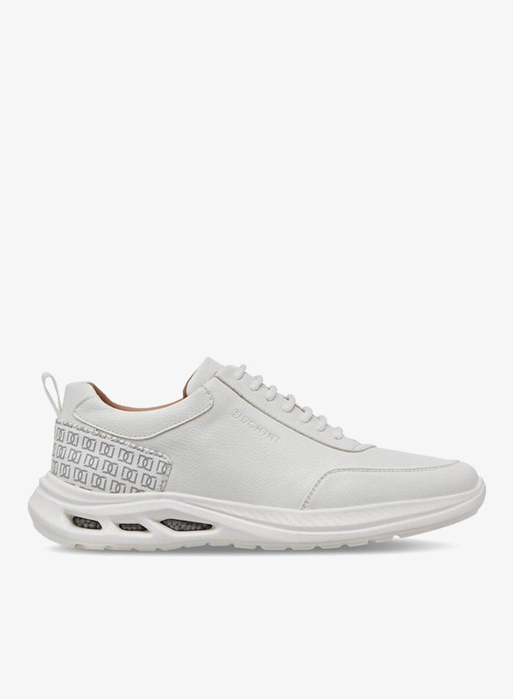 A1 H7 N316 White Monogram Men’s Low-Top Sneakers - Image 1