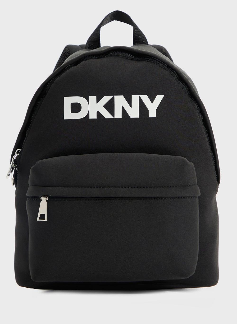 DKNY Jenny Women's Elegant Logo Backpack with Top Handle - Image 1