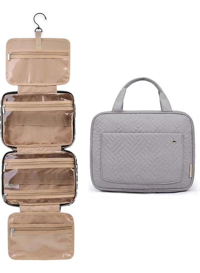 حقيبة تجميل BAGSMART Grey المعلقة لتوفير المساحة - Image 1