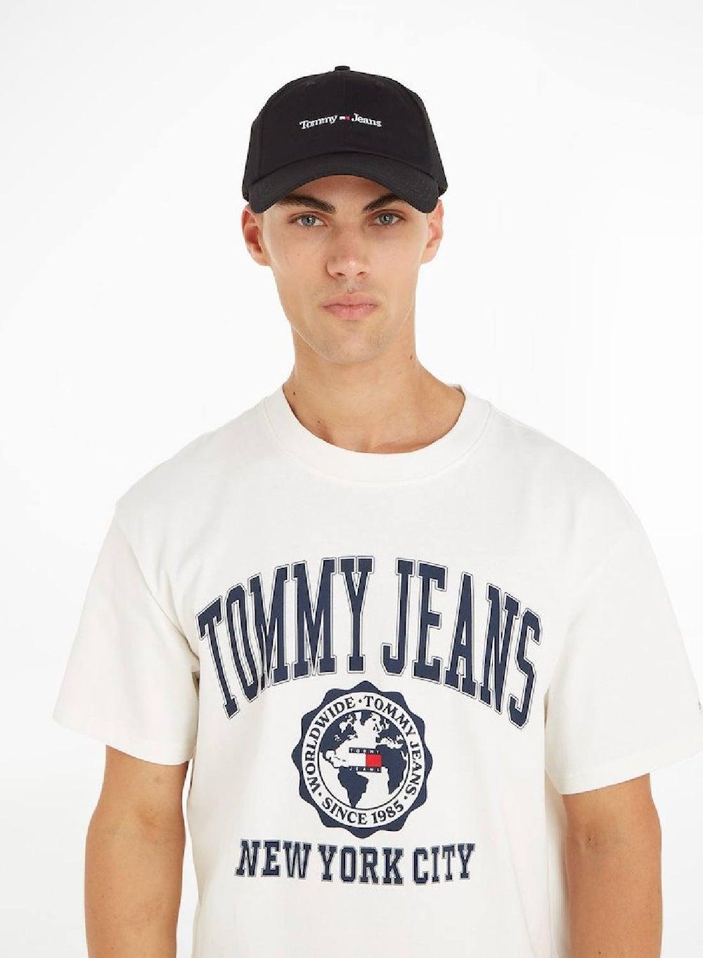 TOMMY JEANS Organic Cotton Men's Logo Baseball Cap