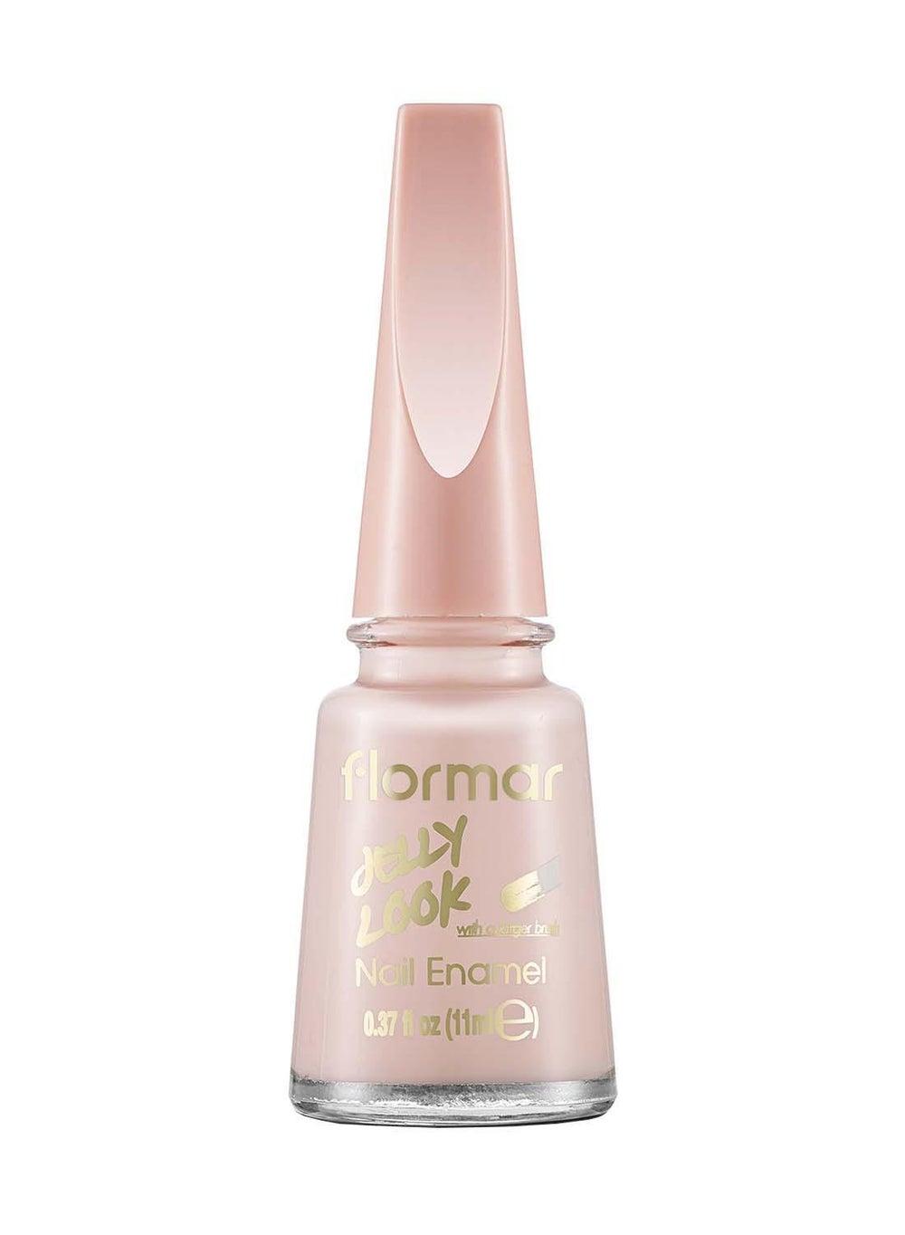 طلاء أظافر Flormar Jelly Look - درجة Jl25 Soft Cloud - Image 1