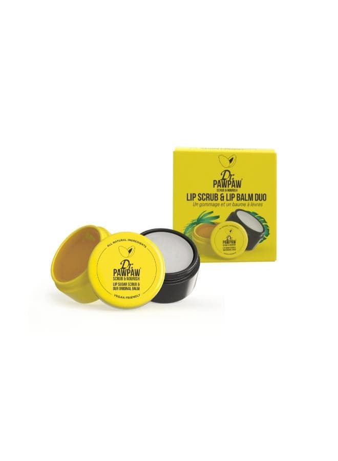 Dr. Pawpaw Dual-Action Lip Scrub & Balm 16g