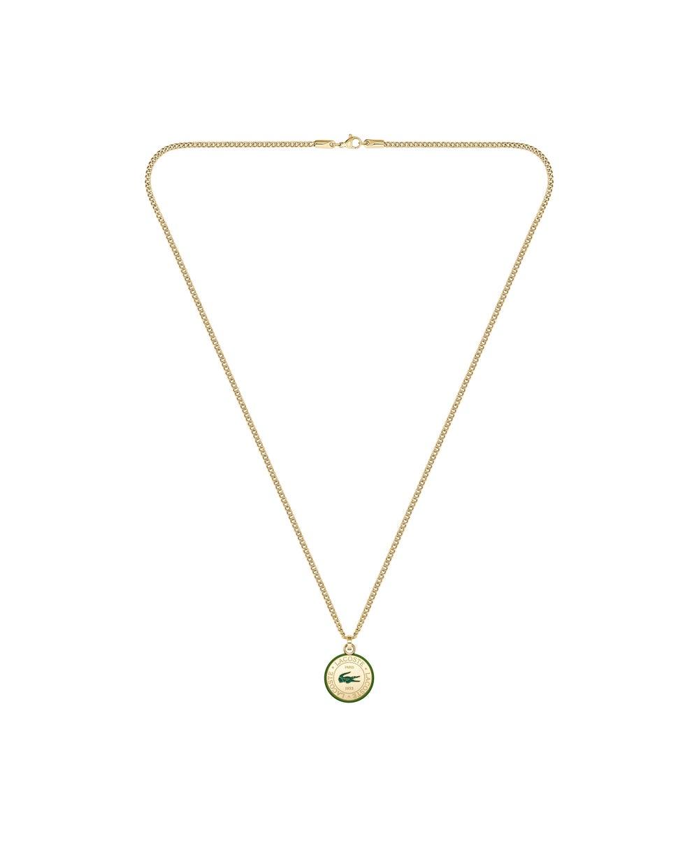 LACOSTE Vigor Men's Necklace: Modern Elegance Redefined